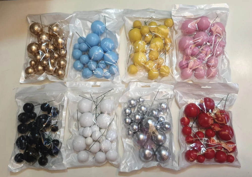 Imported Faux Balls 20 pcs Pack